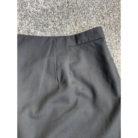 MM Lafleur Cobble Hill Black Washable Wool Twill Pencil Skirt Plus Sz +3 (22/24) - Picture 2 of 8